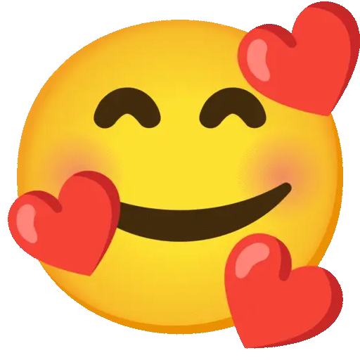Emoji representing the current price and wait time